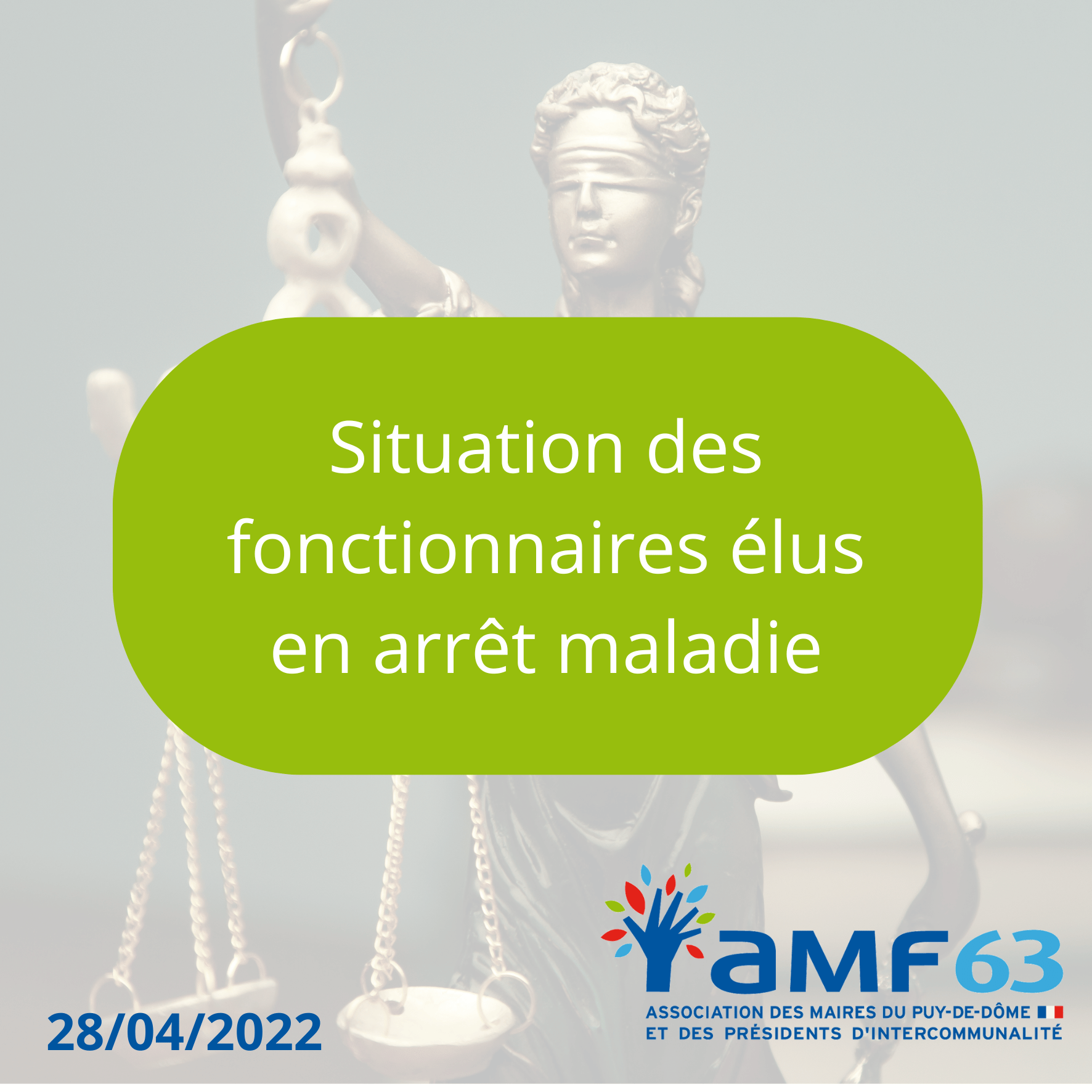Situation des fonctionnaires élus en arrêt maladie