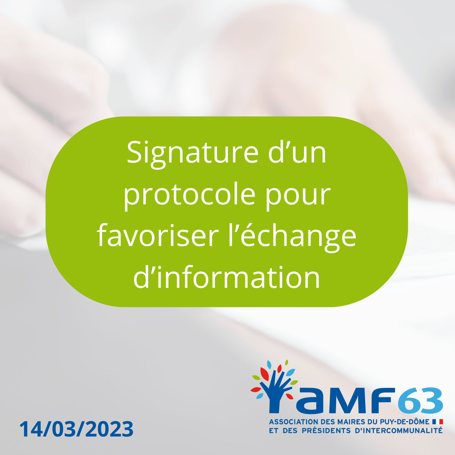 Signature d’un protocole pour favoriser l’échange d’information entre le Parquet et les Maires du Puy-de-Dôme