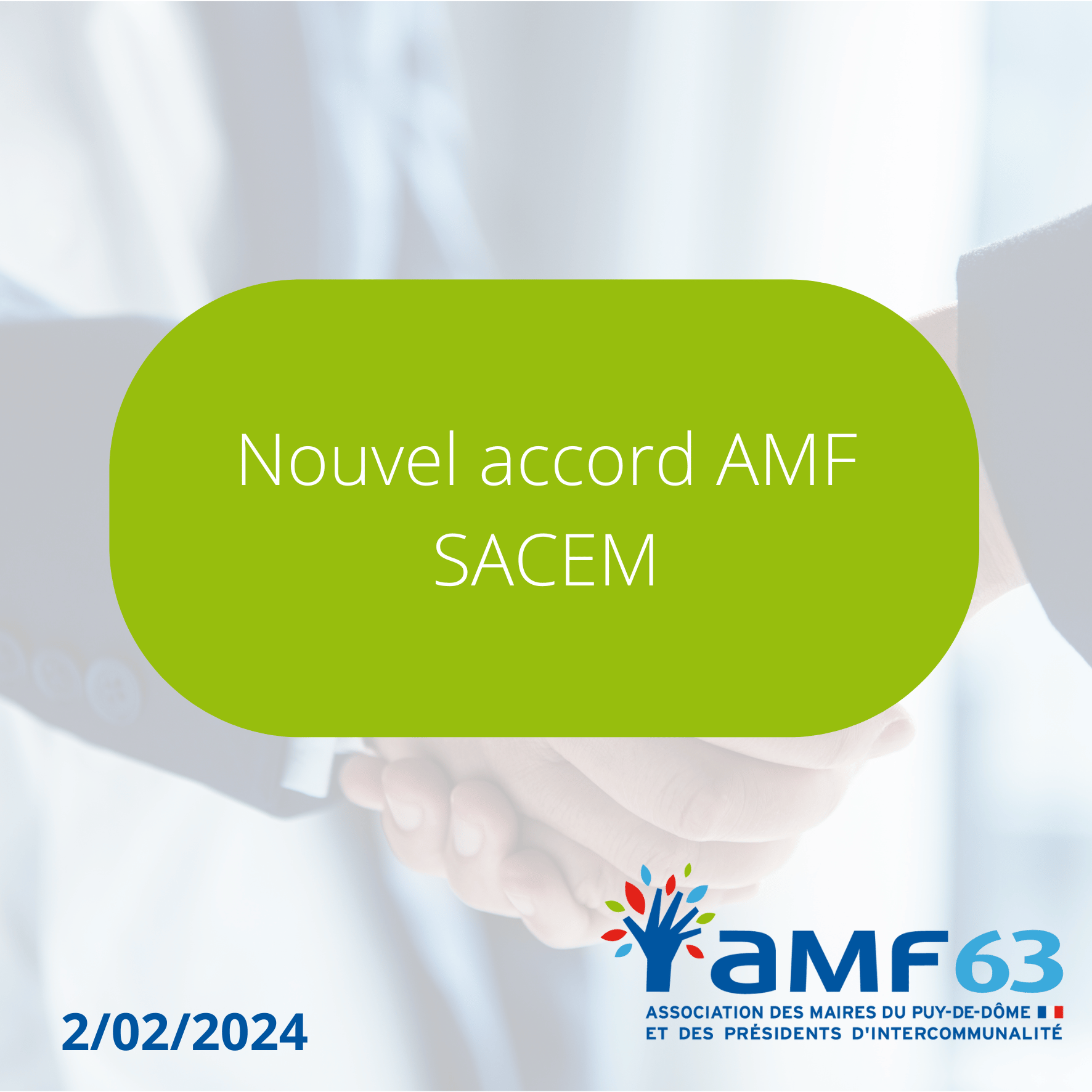 Nouvel accord AMF – SACEM : simplification pour les communes et respect des droits des créateurs