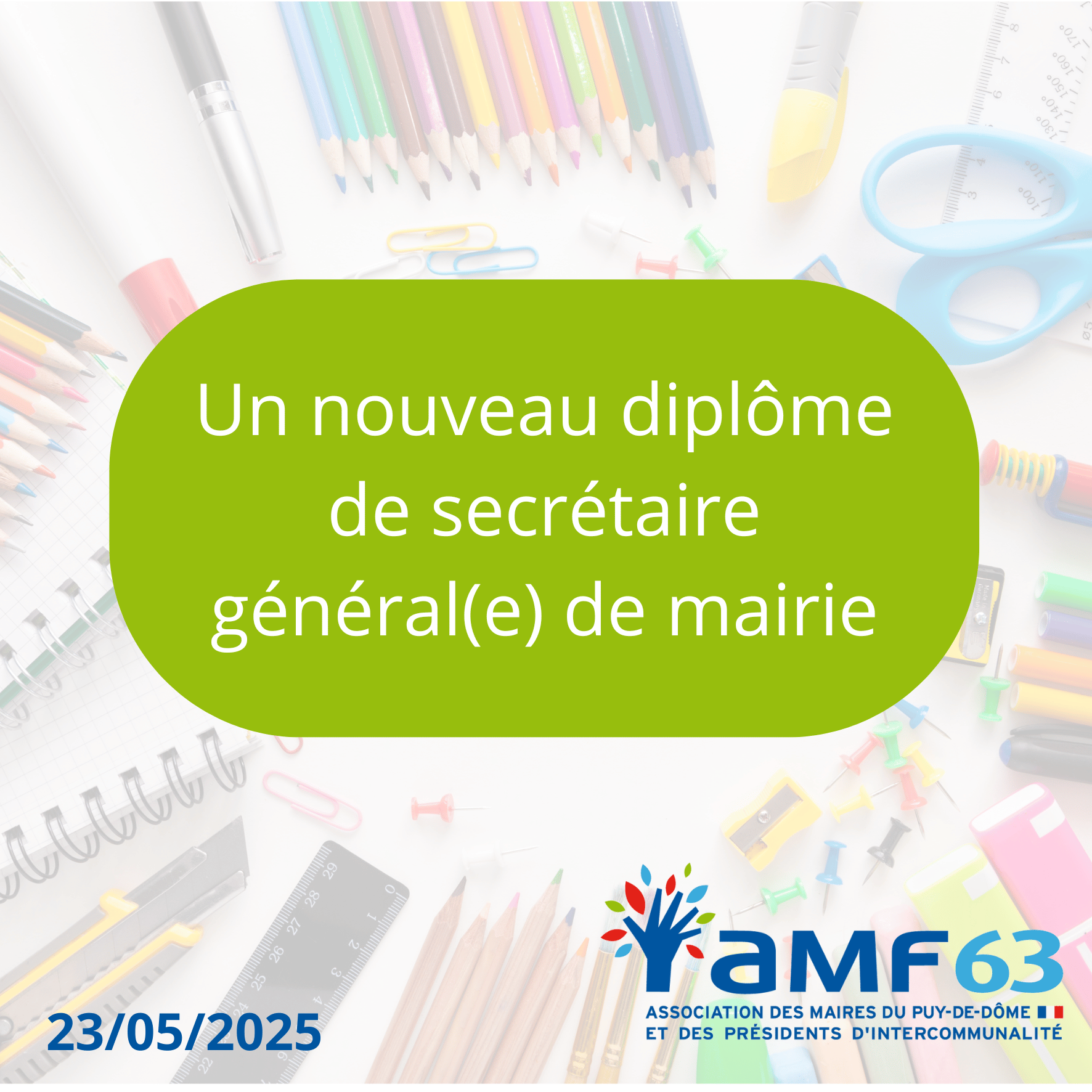 Un nouveau diplôme de secrétaire général(e) de mairie à la rentrée de septembre