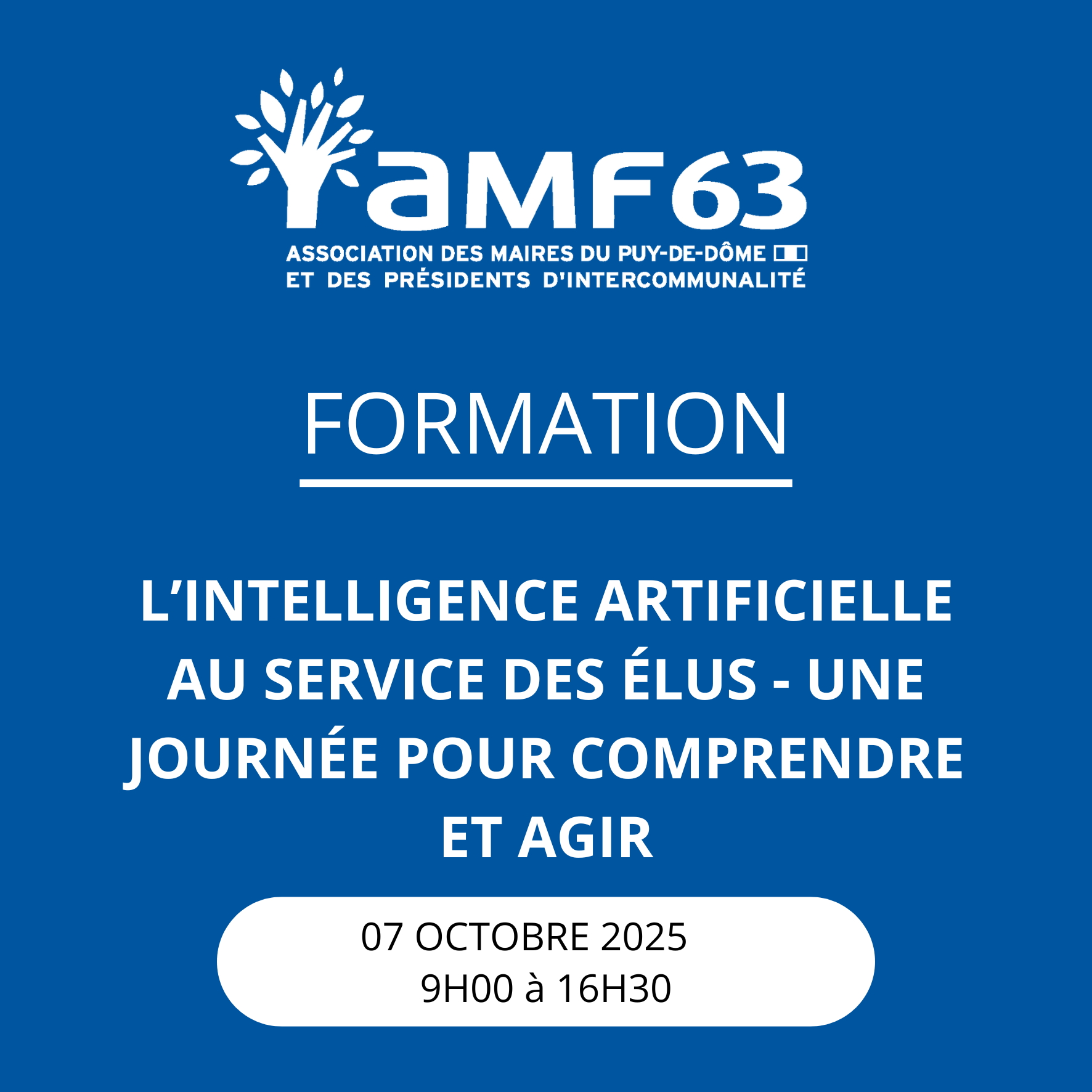 L’intelligence artificielle au service des élus – une journée pour comprendre et agir animée par M. Jean-Marc Borredon