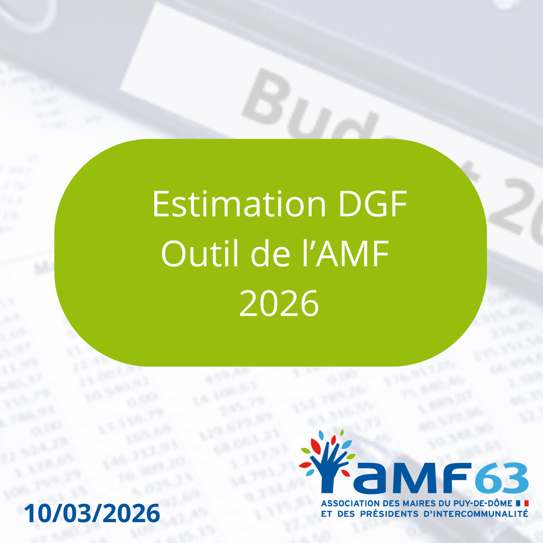 BUDGET : estimer la dotation de votre commune ou intercommunalité