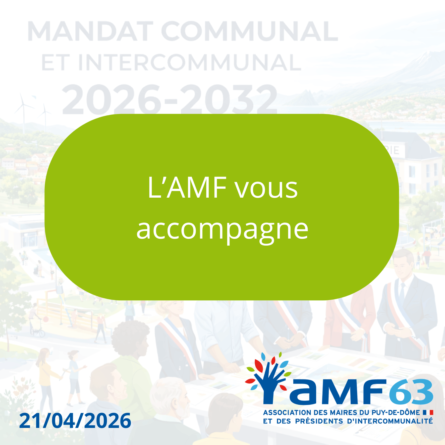 Maire, adjoint ou conseiller municipal  et/ou Président ou élu(e) de l&rsquo;intercommunalité
